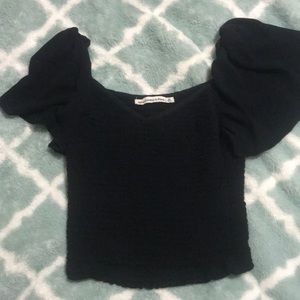 Abercrombie puff sleeve top